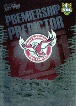 2011 NRL Strike - Premiership Predictors 2011 #PP6 Manly-Warringah Sea Eagles Front